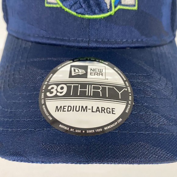 NEW Minnesota Timberwolves New Era 39Thirty Camo Hat Cap Size Medium/Large M/L - Picture 3 of 11